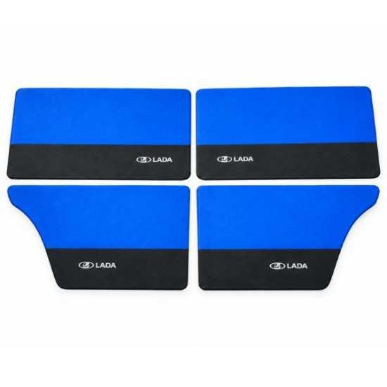 Blauer Türverkleidungssatz 2101-6102012