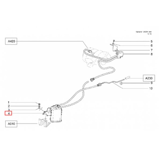 AVTOVAZ Absorber-Baugruppe 21214-1164009